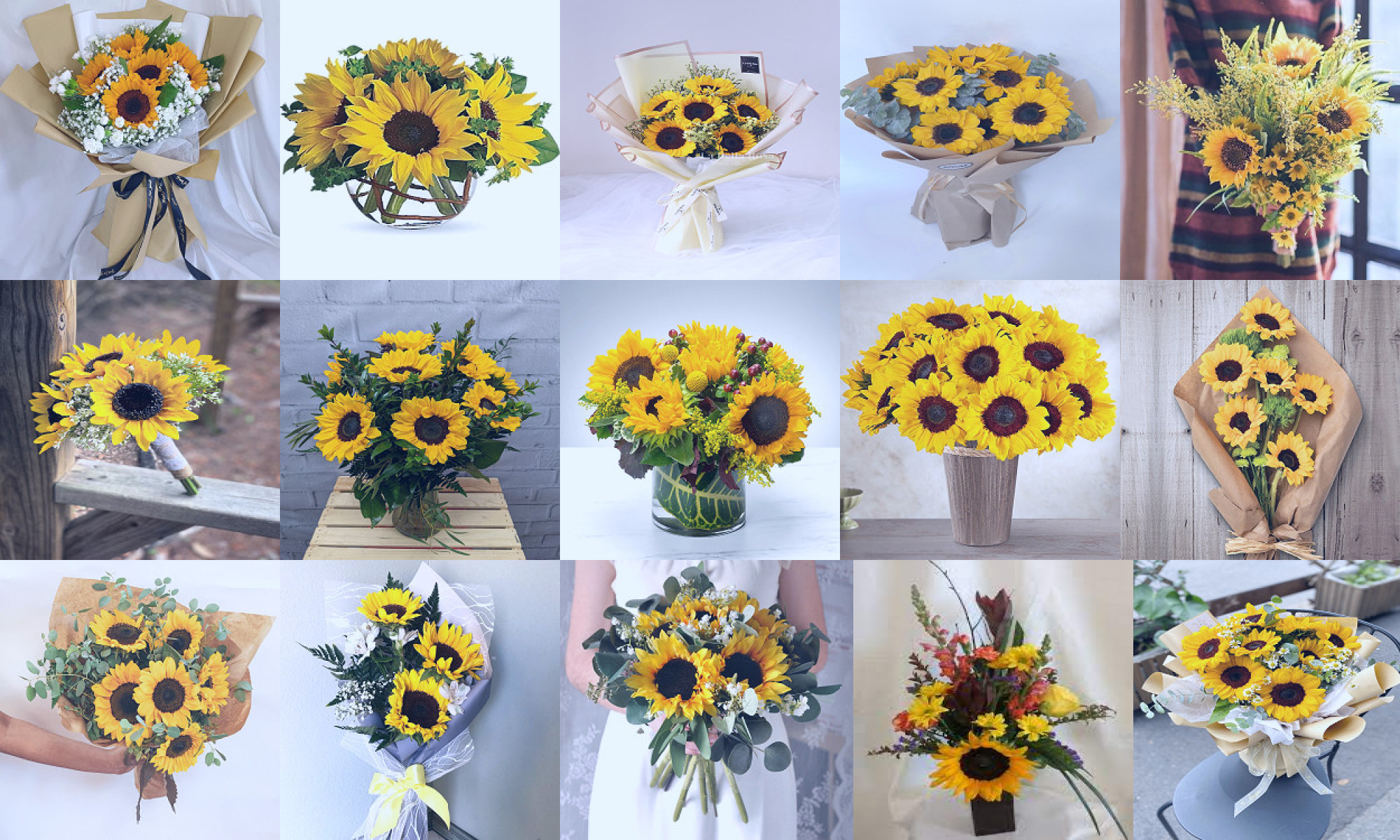 sunflower bouquet