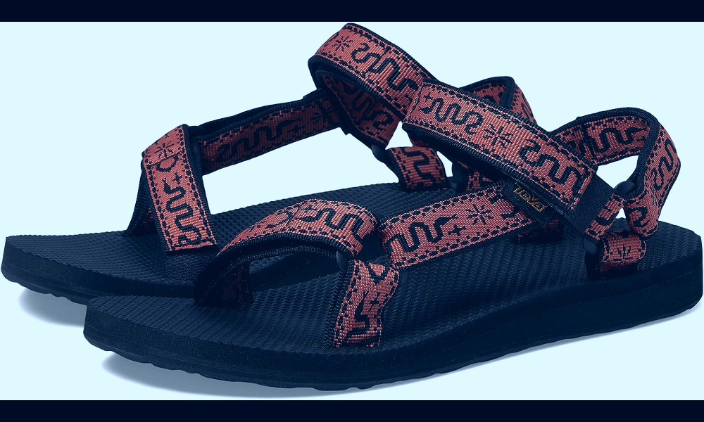 Amazon.com | Teva Women's Original Universal Sandal, Bandana Ginger, 5 |  Sport Sandals & Slides