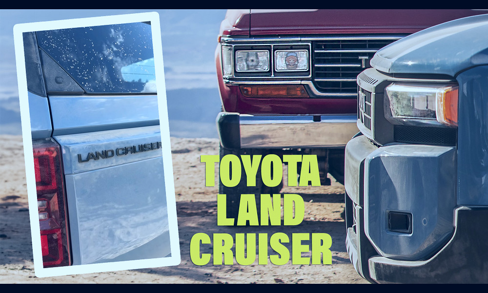 2024 Toyota Land Cruiser Teases J60-Style Front And Rear End, Debuts Aug 1  | Carscoops