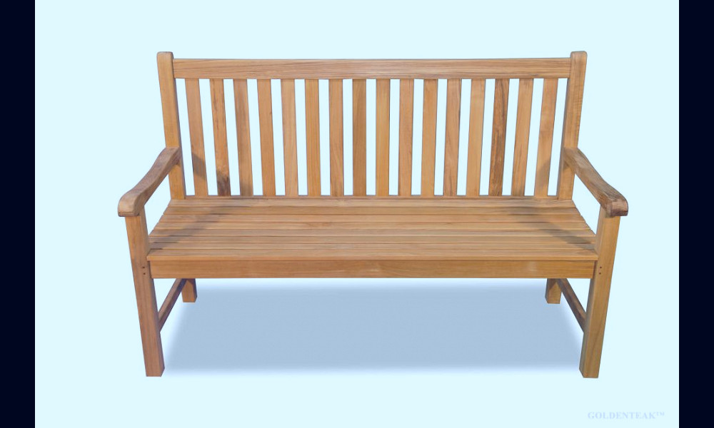 Teak Bench Block Island Garden 5ft | Teak Wood Outdoor Furniture Sale