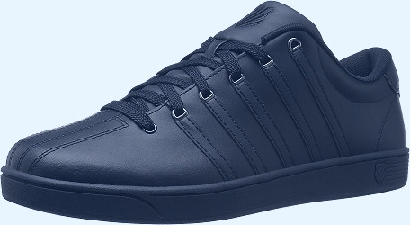 Amazon.com | K-Swiss Men's Court Pro II CMF Sneaker, Black/Gunmetal, 6.5 M  | Fashion Sneakers