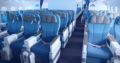 KLM to debut premium-economy cabin on North America routes later this year  | News | Flight Global