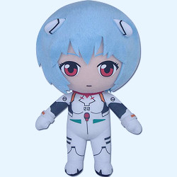 Neon Genesis Evangelion Plush - Evangelion Rei Plugsuit Plushie - Rei  Ayanami Plugsuit Plush