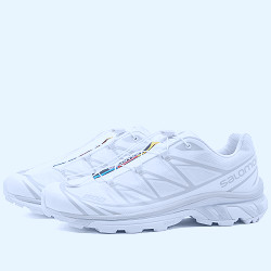 Salomon XT-6 White & Lunar Rock | END. (US)