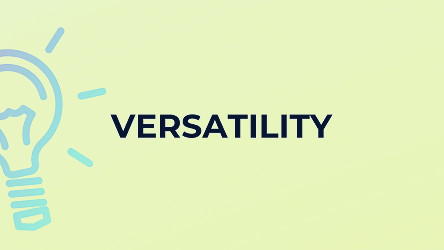 What is the meaning of the word VERSATILITY? - YouTube